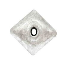 F30183531802702 Rondella CON GUARNIZIONE ROMBOIDALE RUBEROIDE cf. 100 pz 27x27 art.353180270270C Friulsider