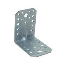 F301880008B4500 PORTAPILASTRO PIEGATO A L zincato misura 45x45 h135 art.80008B0004500 Friulsider