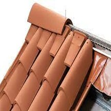 F3025NK17 STAFFA inox corta per sottocolmo ventilato INOXWIND per tetto art.NK05 Industrie Cotto Possagno