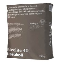 F360502900 GEOLITE 40 sacco da 25 kg per ripristino calcestruzzo armato Bc=1500kg Art. 02900 Kerakoll