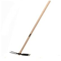 F3763130ZCBPLEP ZAPPINO quadrato bidente in acciaio forgiato manico legno art. 130ZCBPLEP Australian