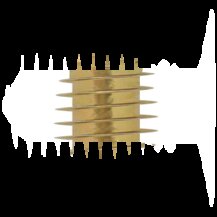 F3018100104 PVS VBU-PRO Vite TPS truciolare Zincata gialla, 5X40, cf=200pz Art. 07105D5004000 Friulsider