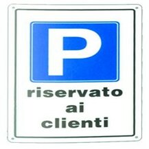 F39770095 PVS CARTELLI PL.PARC.RISER.CLIENTI 20X30 Art. 170182 Andrighetti