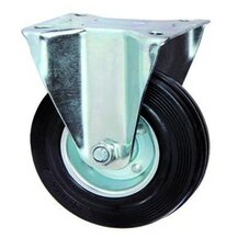 F39770175 PVS RUOTE MAURER GOMMATE SUPP.FISSO MM 80 Art. 093492 Andrighetti