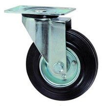 F39770180 PVS RUOTE MAURER GOMMATE P.GIREVOLE MM 125 Art. 093499 Andrighetti