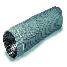 F39770245 PVS TUBO ALLUMINIO FLESSIBILE BIANCO 12 MT0,90X3 Art 051528 Andrighetti