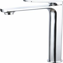 E3951ARK301 MISCELATORE LAVABO ALTO serie MOOV ottone cromato con PILETTA CLICK CLACK 1