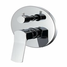 E3951ARK304 MISCELATORE DOCCIA INCASSO serie MOOV ottone cromato 2 VIE IN SCATOLA Art. ARK304 rubinetteria Arkitea