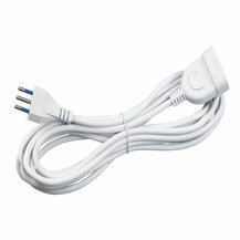 F3764100059 PVS PROLUNGA LINEARE 10M 3G1,5 SPINA 3P 16A - PRESA 3P 10/16A - BIANCO Art. RS92034 Rosi