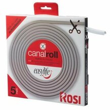 F3764100068 PVS CANALINA AUTOADESIVA BIANCA 10X10 IN BLISTER - 5M Art. 71501-A Rosi