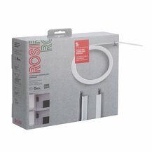 F3764100070 PVS CANALINA ANGOLARE ADESIVA BIANCA 15X32 IN BLISTER - 5M Art. RS71503A Rosi