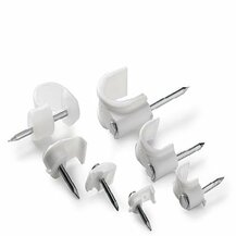 F3764100099 PVS GRAFFETTA FISSACAVO Ø13/14 BIANCO - 50 PZ Art. GPB-16 Rosi