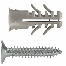 F3807010360 PVS CF.TASS.NYL.6X30+VITE 4,5X40 - 50 PZ. Art. 1907 006 302 01 Unifix