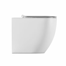 E3951SK3VPBL54 Art.SK3VPBL54 VASO/water BURANO A TERRA 54 BIANCO LUCIDO compreso di fissaggi SK2FIX7 ARKITEA sanitari