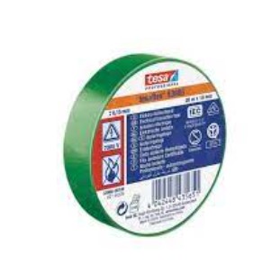 F3013T53988-75 NASTRO ISOLANTE GIALLO/VERDE 15mm x 10MT art. 53988-00075-00 Tesa