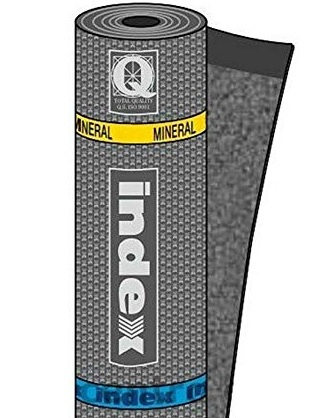 F3088000814 Index art.8537 membrana/guaina a fiamma MINERAL SPRING POLIESTERE granigliata 4.5 kg colore grigio - 5° Index