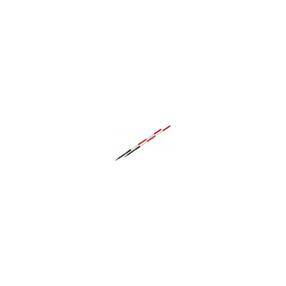 F3103190 PALINA/picchetto bianco/rosso in plastica H cm.160 fig.766 D B Verona
