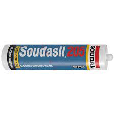 F3954112840 SOUDAL SILICONE SOUDASIL 205 da 310 ml NEUTRO RAME basso modulo art.112840 Soudal