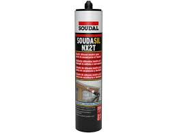 F3954155216 SOUDAL SILICONE SOUDASIL NX2T da 300 ml NEUTRO TRASPARENTE art.155216 Soudal