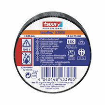 F3013T60524-15 NASTRO ISOLANTE 1500 NERO 10mX15mm art. 53988-0000000 Tesa
