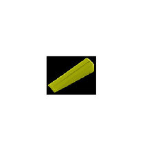 E3628B100 CUNEO LIVELLANTE GIALLO per elemento a perdere in PVC per piastrelle confezioni da 100 pz pers. MECSTORE Art9442-4209B10...