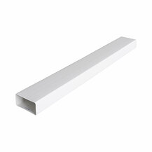 F3028CT1126B Art.CT1126B CAPPA ASPIRAZIONE CUCINA TUBO AERAZIONE CANALIZZATA 120X60 mm da 1 ml BIANCO Edil Plast