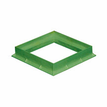 F3118103 TELAIO in PVC 200X200 VERDE per pozzetto per acqua art.ST20V First Plast
