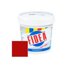 F3120240812 OSSIDO ROSSO X COLORARE CLS,MALTE O CALCE CONFEZIONE DA 0.5 KG Fidea