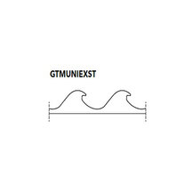 F362500090 GRIGLIA PARAPASSERO per UNICOPPO in LAMIERA STIRATA VERNICIATA 15/10 P.207 L.83 H.17 per tetto Art.GTMUNIEXST Officine R...