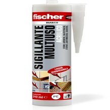 F36330008 FISCHER SILICONE da 310 ml SANITARIO NEUTRO BIANCO art.9383 Fischer