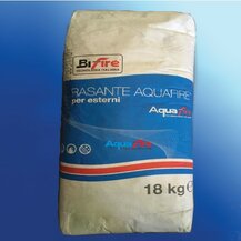 F3639A03310010 18KG RASANTE AQUAFIRE sacco da 18KG per VACUNANEX per pannello termoisolante cappotto Art.A03310010 Bifire