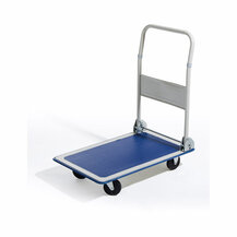 F36470036 CARRELLO TUTTOFARE portata 150 kg in metallo blu e bianco art. 80/2 Biacchi