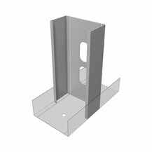 E20030060 MONTANTE a C 48x99x50 da 3000mm per pareti divisorie cartongesso SP. 0.6mm Atena