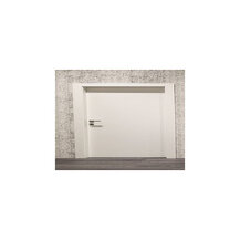 E37870001 ANTA 80X210 BATTENTE PORTA rever per INTERNI laminato bianco (con telaio+coprifili) LFM 90X215 mod.EXTRA-EXTRA 90 La Ven...