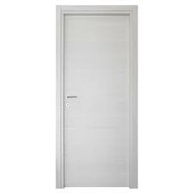 E37870016 ANTA 90X210 Mod.VENERE-SIMPLY 70 LPN BATTENTE PORTA rever per INTERNI laminato bianco (con telaio+coprifil)LFM 100X215  ...