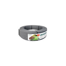 F3146000705 H.14 BORDURA ECOLAT GREY I in plastica riciclata sp. 7mm in rotolo da 24 mt (senza picchetti) art.000705 Granulati Zando...