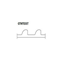 F362500110 GRIGLIA PARAPASSERO per TEGOLA TESI in LAMIERA STIRATA VERNICIATA 15/10 P.220 L.88 H.30 per tetto Art.GTMTESST Officine ...