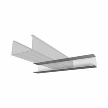 E20030210 GUIDA A U 28x30x28 da 4000mm per controsoffitto - parete cartongesso SP. 0.6mm Atena