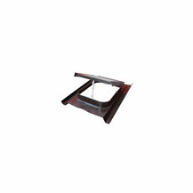 F3163370 LUCERNAIO per tetto universale vetro retinato preverniciato TESTA DI MORO per COPPO 45X60 art.KVPTC Axel