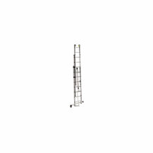 F3106SCE3F040 Scala allum.tripla EURO E3Fx4.10 mt da 14 gradini (10.20 mt) C/FUNE con stabilizzatore art.SCE3F014 Svelt