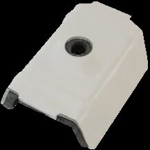 F3018100069 PVS CAPP Cappellotto per Greca=20 c/guarnizione PE RAL9002, Misure: GRECA 20 cf=100pz, Art. 351490AB0000C Friulsider