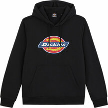 F3046800133 PVS DICKIES FELPA con CAPPUCCIO tg S NERO con logo grande Art. 800133 Cenigomma
