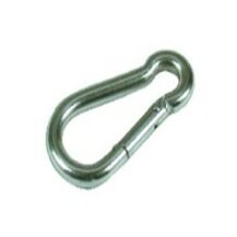 F39770168 PVS MOSCHETTONI SICUREZZA MM 60 ACC.INOX Art. 142448 Andrighetti