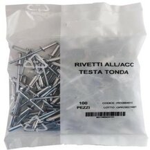 F39770201 PVS RIVETTI ALLUM.MM 4,8X12 CF.PZ.100 CF 5 Art. 157139 Andrighetti