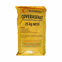 F3105001 ASFALTO/CONGLOMERATO bituminoso qualita' extra COVERASFALT sacco da kg. 20 art.VBCF0020 Winkler
