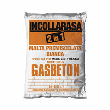 F31140100 GAS BETON Colla/Rasante M5 sacco da kg 25 Art. VCOLLARASA Bacchi